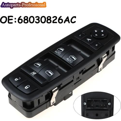 68030826AC For Jeep Grand Cherokee 2011 2012 2013 Power Master Window Switch 68030826AB 68030826AD 68030826AE Car accessories