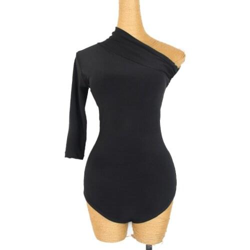 Latin Dance Tops For Women Adult Practice Clothing Professional Rumba Jumpsuit Tango Samba Salsa Cha Cha Dance Clothes DQL4999