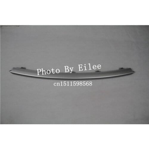 High quality front bumper sill trim plate bar protection chromium styling FOR Land Rover Range Rover 2010 2011 2012 2013