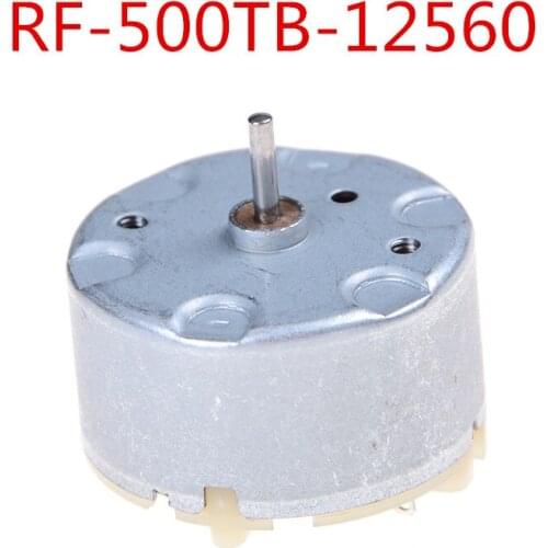 1PC Micro Motor 3.0-12V RF-500TB-14415 12V RF-500TB-12560 RF-500TB RF-500