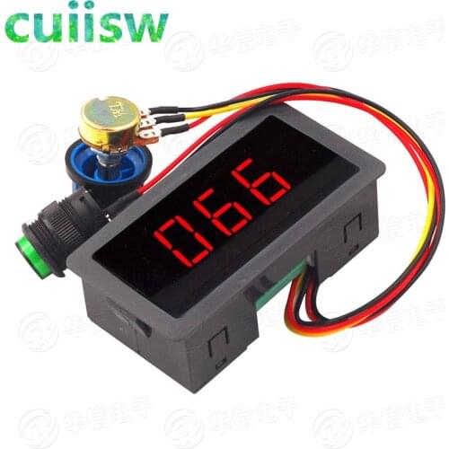 6V 12V 24V 5A PWM DC Motor Speed Controller CCM5D Digital Display LED Motor Controller Speed Regulator