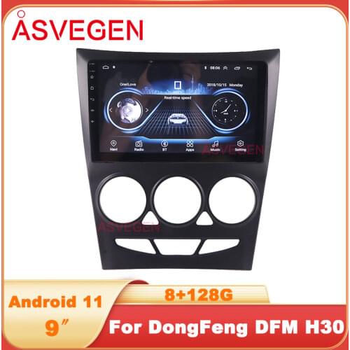 9 Inch Car Multimedia Radio For DongFeng DFM H30 Car Radio With Android 10.0 Stereo Video GPS Navigation Audio Headunit Player
