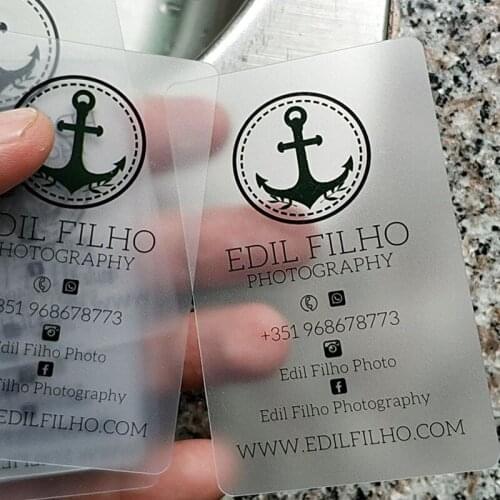 950 pcs Custom matte surface PVC tags Name card black letters business tags 5.4 * 8.5 cm