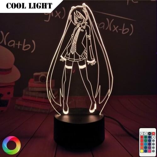 Anime Fairy Tail manga For home Night Light Led Touch Sensor Nightlight for Child Room Decor Table 3d Lamp be night dorm room
