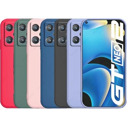 For Realme GT 5G Case Cover for Realme GT 5G Cover Phone Shell Capa Fundas Original Liquid Silicone Case for Realme 8 Pro 5G C21