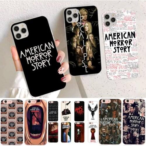 YNDFCNB TV American Horror Story AHS 1984 Phone Case for iPhone 11 12 pro XS MAX 8 7 6 6S Plus X 5S SE 2020 XR case