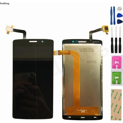 High Quality LCD DIsplay For Fly IQ4504 EVO Energy 5 LCD Touch Screen Digitizer LCD Display Assembly Replacement With Tools