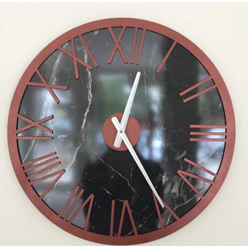 Goodtime Bendir Copper Decorative Wall Clock 48 Cm
