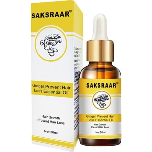 Ginger Hair Care And Growth Nutrient Solution Promote Hair Growth Prevent Hair Loss Ginger Extract Fleeceflower Root