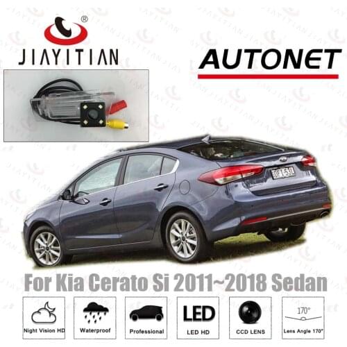 JIAYITIAN Rear View Camera for Kia Cerato Classic/Cerato Si/Forte SX 2012~2018 Reverse Camera license plate camera backup camera