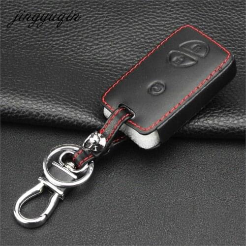 Jingyuqin 5pcs Leather smart Car Key Cover for Lexus ES 300h 250 350 IS GS CT200h RX CT200 ES240 GX400 LX570 RX270 Remote Case