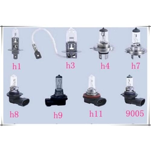 Hot genuine big car near light bulb H712V55W high beam bulbs H412V55W Xenon lights bulb H1/H3/H4/H7/H11/BH3/BH4/H8/H9 2pcs/lot