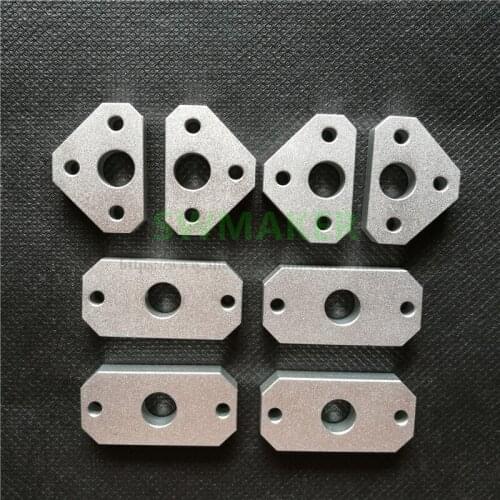 Makerbot Replicator Flashfoge/CTC Upgrade CNC aluminum X/Y axis 8mm rods guide ring extended guide ring kit