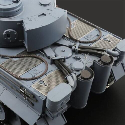 Metal Protective Net Armored Metal Guard Plate for 1/16 Henglong German Tiger 3818 RC Tank Upgrade Parts