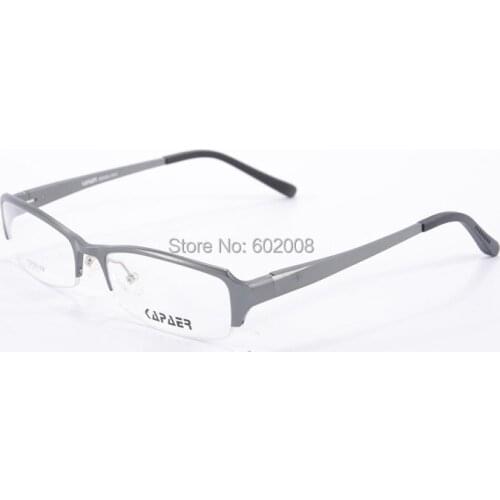 Fashion womens glasses metal half frame Wholesale metal glasses frame brand design Big frame glasses for girls 2009 C3