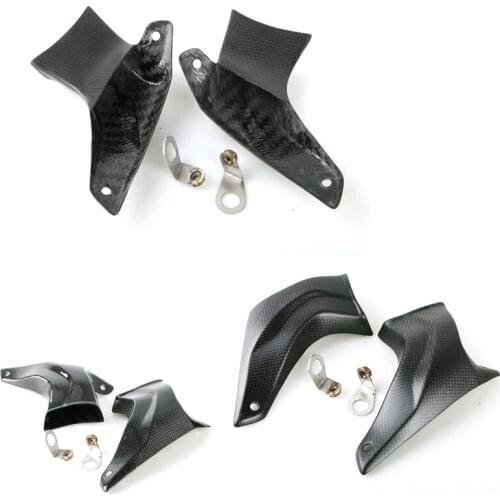 Moto Air Duct Cooling Front Brake Calipers Pads Tube for Ducati Hypermotard 950 2019 to 2020 Carbon Fiber Motorcycle Accessories