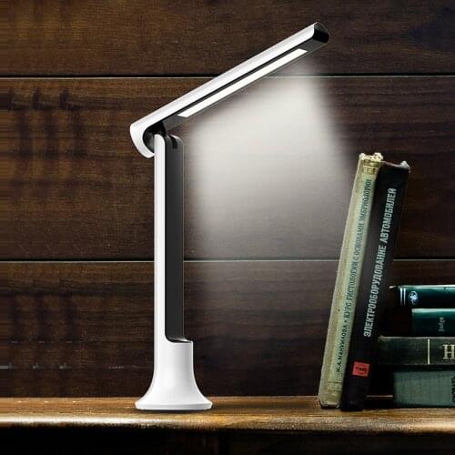 USB Charging LED Desk Lamp Foldable Eye Protection LED Table Lamp 3 Modes Dimmable Reading Lamp Student Learning 2000mAh Battery