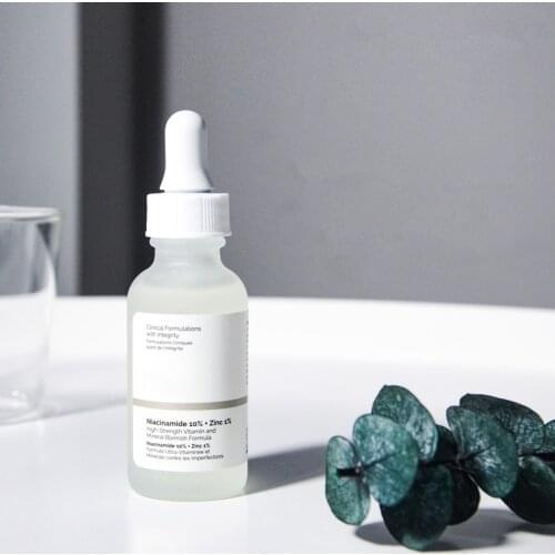 Niacinamide 10%+Zinc 1% Salicylic Acid 2% Solution Removes Acne Serum Shrinks Pore Moisturizing Essence Brighten Face Skin Care