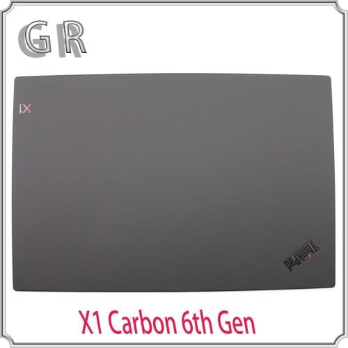 New for Lenovo Thinkpad X1 Carbon 6th Gen LCD Cover Top Case Rear Lid Cabinet Housing 01YR434