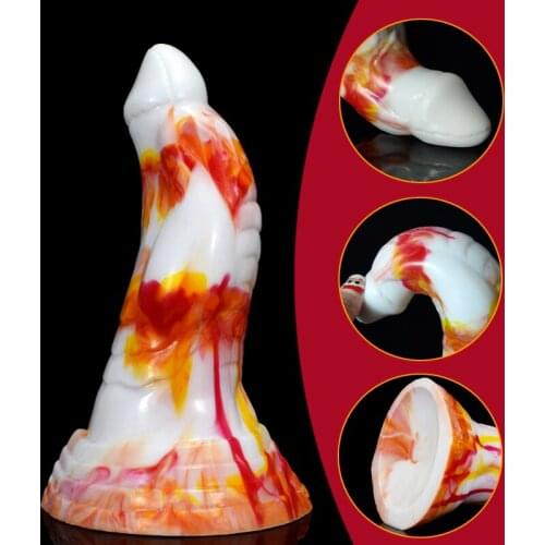New Realistic Penis Colorful Anal Dildos Huge Sucker Dildo Malay Dildo Giant Anal Dragon Thick Dildo Big Dick Sex Toys for Women