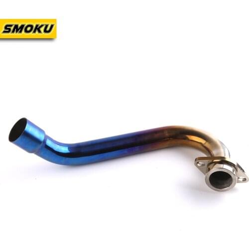 SMOK Motorcycle Stainless Steel Modifications Exhaust Front Pipe For Yamaha XMAX 250 300 400 2017 2018