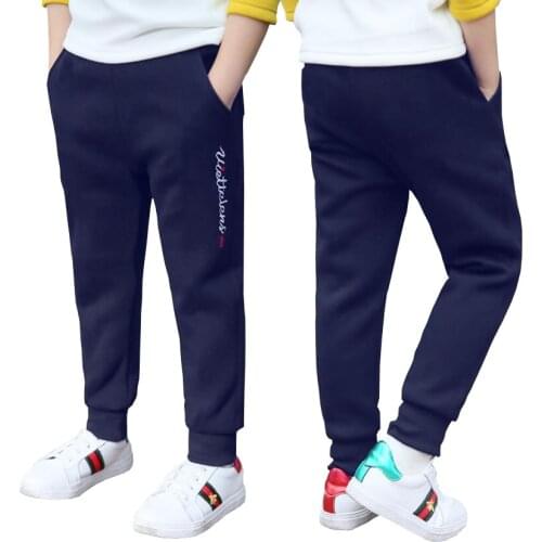 Boys pants kids long active trousers spring autumn new children casual cotton pants child outwear 4-10 Y kids sport clothes