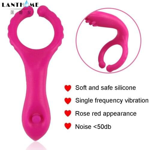 Silicone G spot Stimulate Vibrators Dildo Butt Plug Masturbate Vibration Clip Penis Bondage Adults Sex Toys For Women Men Couple