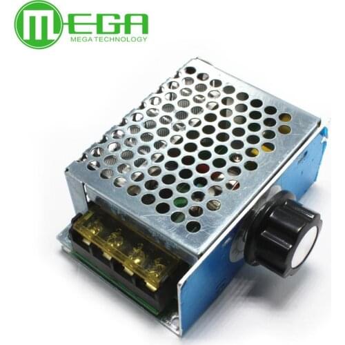 4000W high power thyristor electronic voltage regulator for dimming control air-conditioning shells with insurance