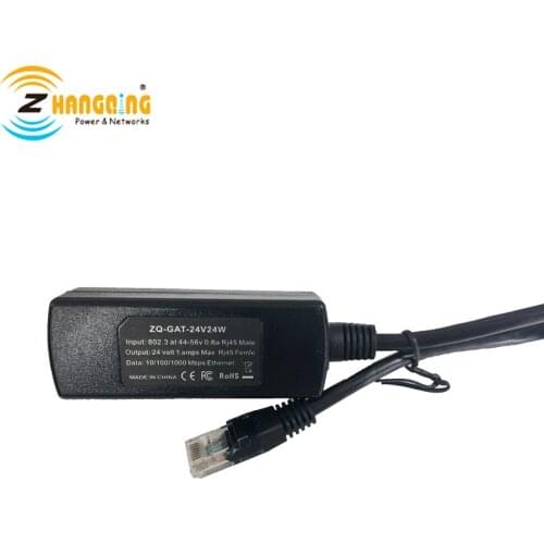 Input 48V, Output 24V PoE Converter/Splitter for MikroTik, Ubiquiti and 24V PoE Devices