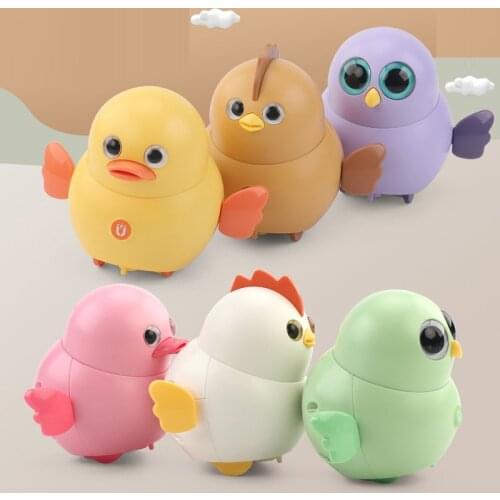 Funny Baby Climbing Electric Swing Magnetic Chick Walking Squad Swing Animal Toys for Children Educational Toys Christmas Gift