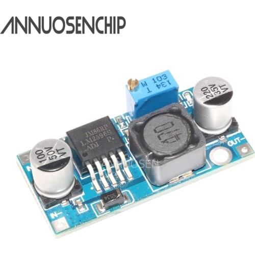 10pcs DC-DC Step Down Converter Module LM2596 DC 4.0~40 to 1.3-37V Adjustable Voltage Regulator LM2596S-ADJ