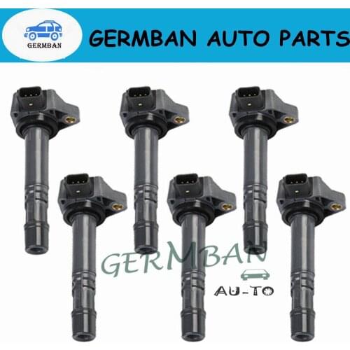 Car Accessories 099700-149 30520-RN0-A01 Ignition Coil 6PCS Set for Honda Acura MDX/RDX/ZDX Pilot Ridgeline Pilot Ridgeline V6