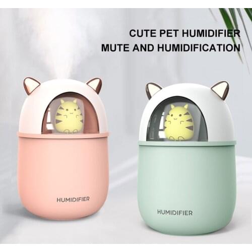3300ml Ultrasonic Air Humidifier Cute Style USB Diffuser with Changing LED Light Air Fresher Fogger Mist Maker for Home