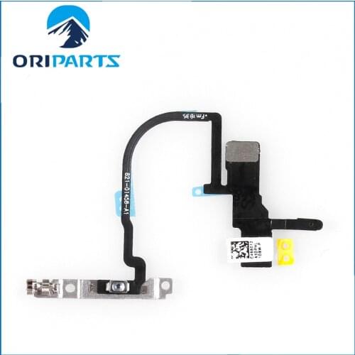 5pcs/lot Switch on off Flex for iPhone Xs Max Power Flex with Flashing Light Power Button for iPhone Xs