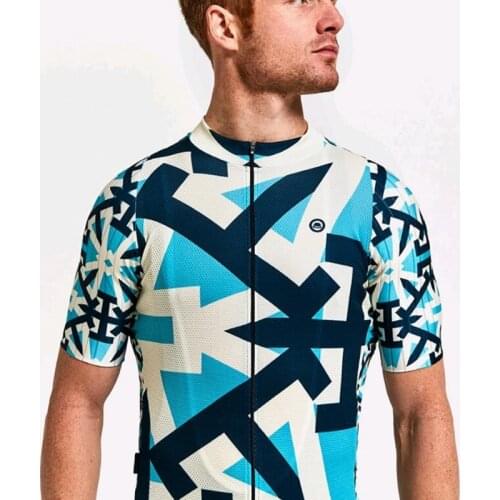 Aqua club cycling jersey men 2019 New brand chapeau team bike riding clothing Pattern MTB racing sport shirt Breathable