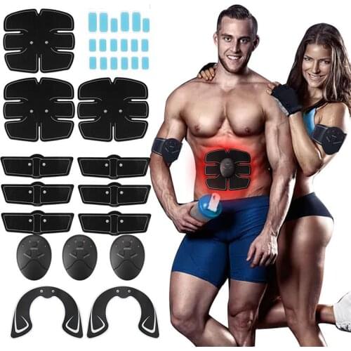 Electrical Muscle Stimulator EMS Muscle Stimulation Sport Bodybuilding ABS Buttock Tone Electrostimulator Gym Workout Equipment