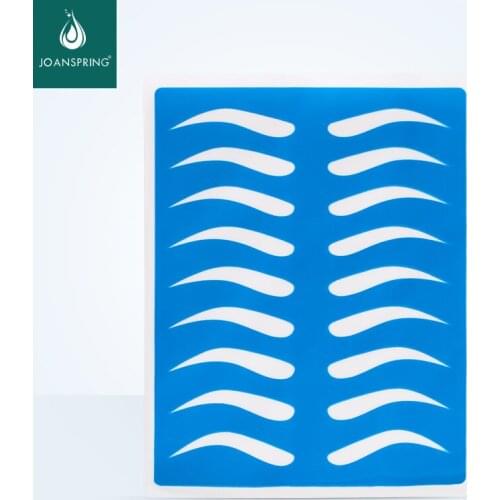 High Quality Permanent Makeup Eyebrow Tattoo Practice Skin Bule Fake Practice Skin For Microblading Tattoo Machine