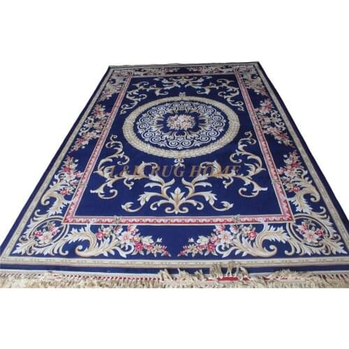 Free shipping 2X2.9M Machine Msde Viscose Carpet Viscose cut pile carpet with hand crafted effect big size area carpet