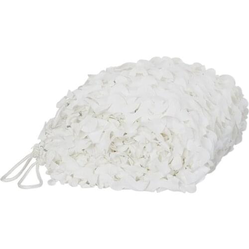 LUDA 3 X 4M Camo Netting White Camouflage Woodland Camouflage Netting Hunting Camouflage Net