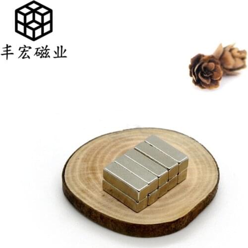 10*3*2 NdFeB strong magnet car curtain magnet block 10*3*2 handicraft magnet iron absorbing Stone