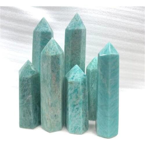 Amazonite Wand Point Natural Stones For Home Decoration