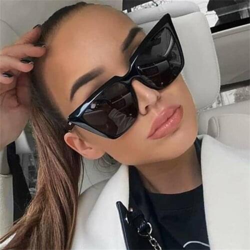 New Fashion Vintage Black Cat Eye Womens Sunglasses 2021 Brand Lady Eyewear Channel Colorful Luxury Sun Glasses Shades Eyeglasse