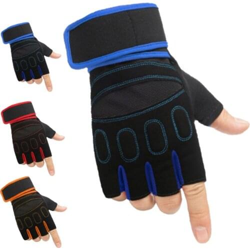 Gym Gloves Fitness Weight Lifting Gloves Body Building Training Sports Exercise Cycling Sport Workout Glove for Men Women