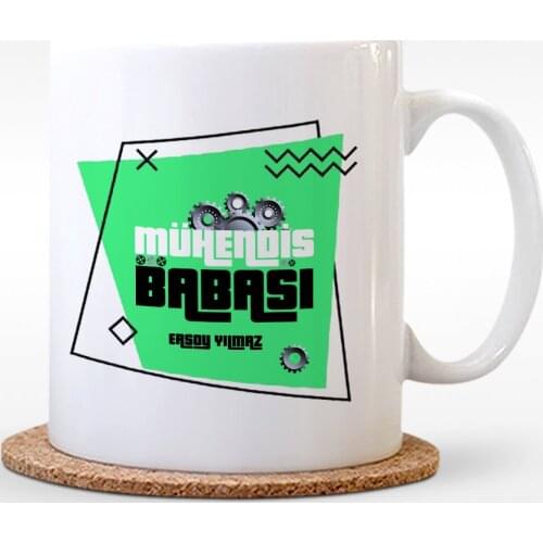 Personalized Engineer Father Design White Mug Cup-2