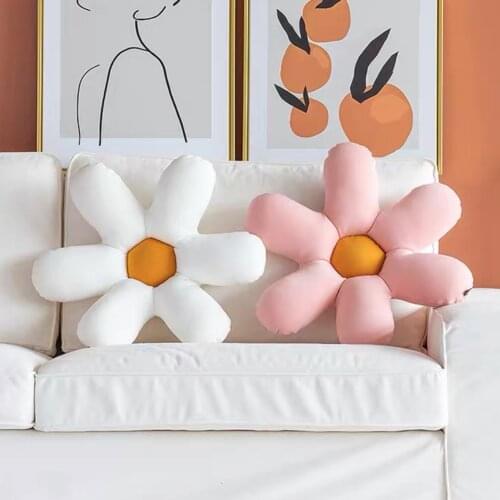 От храпа Pillow Cushion Bedside Back Alanna 0ffice 2019 Flower Cushion Petal Nordic Living Room Sofa Satijnen Kussensloop