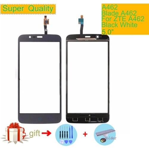 Touch Screen Digitizer For ZTE Blade A462 A 462 Touch Panel Touchscreen Lens Front Glass Sensor NO LCD A462 Replacement