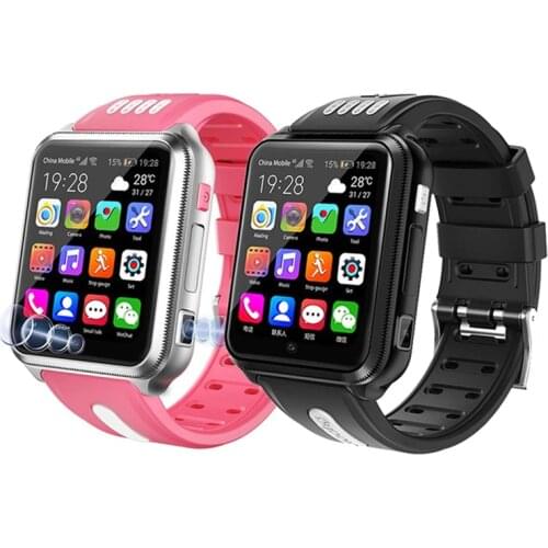 Student 4G Android Smart Watch Child GPS Positioning Phone Clock HD Video Call Camera Wifi Internet Google Store Download APP