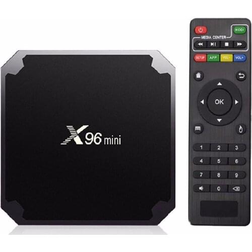 30pcs X96 mini TV box X96 Android 9.0 Android 7.1 Amlogic S905W 4K*2K Quad Core 2G + 16G Streaming Media Player tv box X96mini