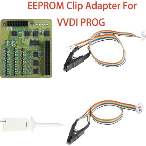 High Quality Xhorse EEPROM Clip Adapter V1.0 For VVDI PROG Programmer No Need Soldering