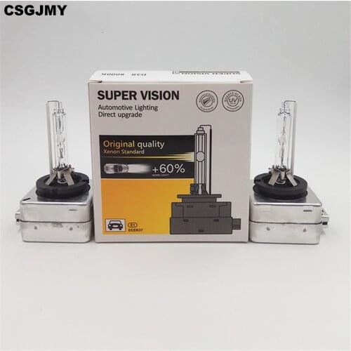 CSGJMY 2PCS HID Bulb CBI HID xenon headlight bulb D1S D2S D3S D4S D2C D1R D2R D3R D4R headlamp light 4300K 6000K 8000K 10000K